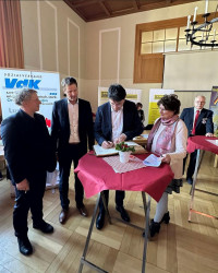 Neujahrsempfang in Sonthofen mit Bürgermeister und Stadträten