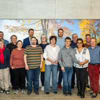 vorne v.l. N. Steiner, S. Jatzko, R. Scheuer, D. Renger, S. Blaser-Reimund, Q. Braun, G. Kautner-Lanza, Dr. G. Wimmer, R. Hanisch; hinten v.l. P. Eckert, S. F. König, W. Engeser, M. Zuchtriegel, E. Wimmer, M. Rieger, D. Schäfer, A. Ziegler, A. Neubert